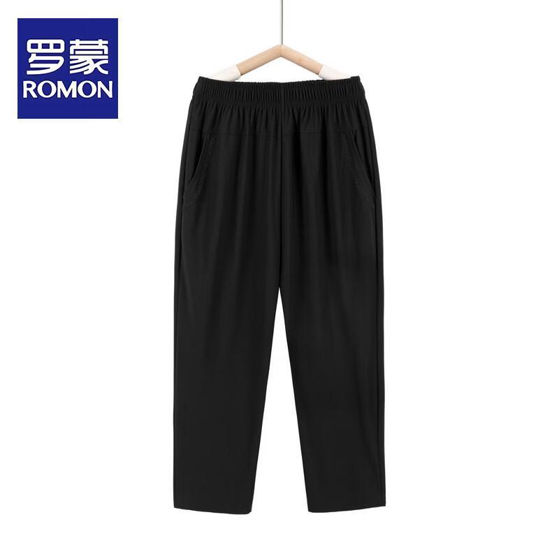Romon Women s Summer Plus Size Straight-Leg Pants 3XL (105-120 catties)