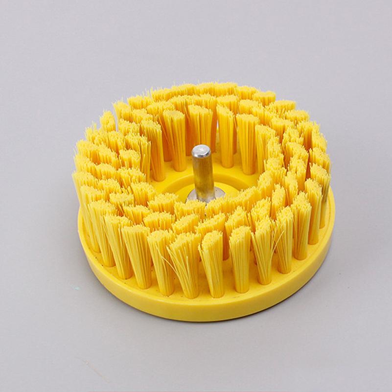 Industrial angle grinder disc brush for cleaning and polishing, stainless steel wire abrasive wire, PP wire, nylon wire