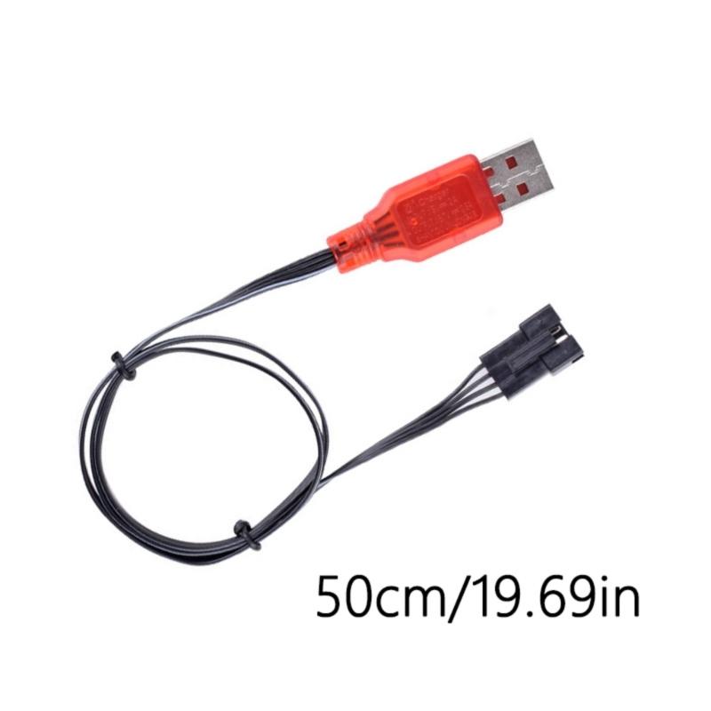 SM4P USB Charging Cable SM4P Charger LED Indicators For 7.4V LithiumBattery RCModel Vehicles Boats Remote Controlled Toy