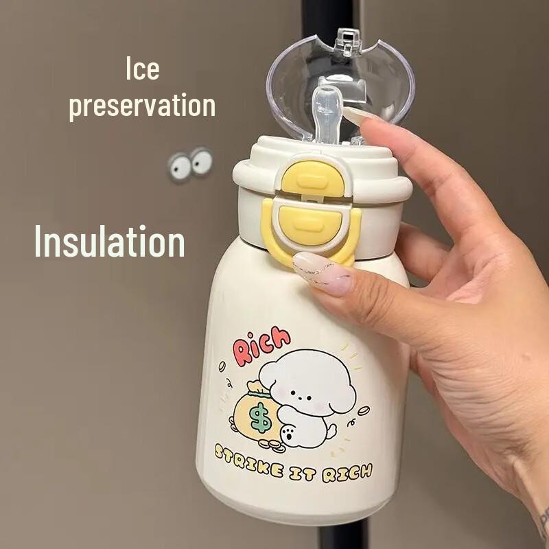 

Changqi 600ml 316 Stainless Steel Insulated Straw Cup