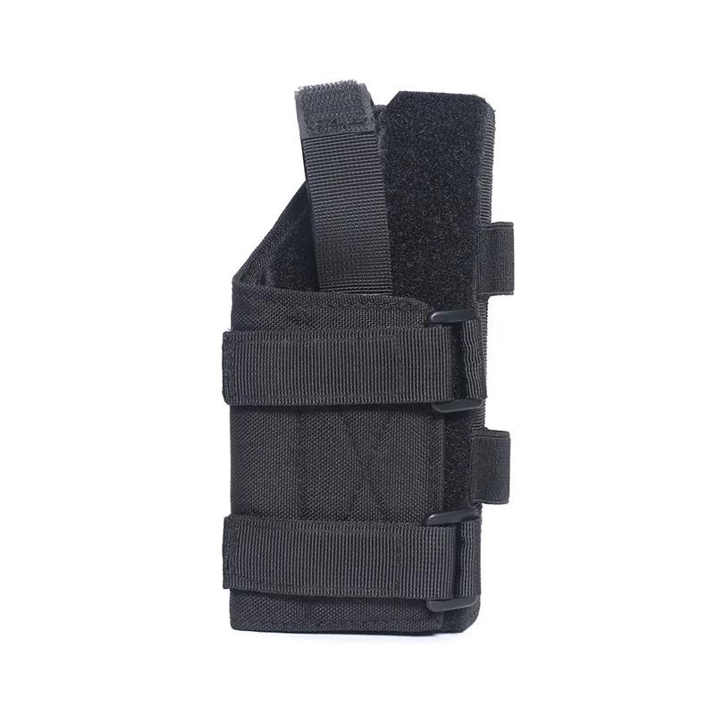 

Tactical Gun Case Gun Holster Molle Modular Belt Pistol Holster For Right Handed Shooters M9 1911 Glock 17 19 22 23 31 32 34 35 чорний