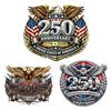 250th Anniversary USA Flag Sticker Patriotic 1776-2026 250 Years America Car Decal Independence