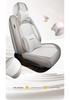 Cross-Border Universal Leather Car Seat Cover Set - Four Seasons, Five-Seater, Full Cushion.