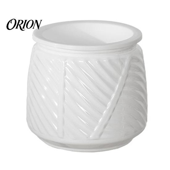 Deep Soil Planting Basin Self Watering Planter with Wick Rope for Indoor Plants, Double Layer Pot Home Transparent Hydroponic Planter, Decorative