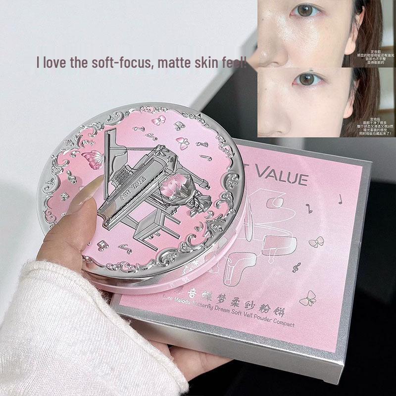 Qinyin Die Meng Soft Gauze Whitening Loose Powder - Translucent Matte Finish