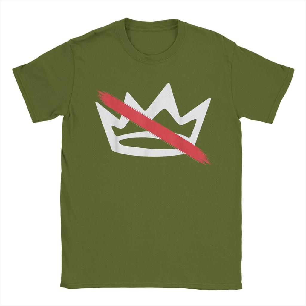 Vintage No Kings October No Kings Day1 TShirt Unisex Round Neck Cotton T Shirt Short Sleeve Tee Shirt Birthday Gift Tops