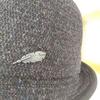 Used STETSON Stetson Tweed Folded Hat Size M Made In Japan