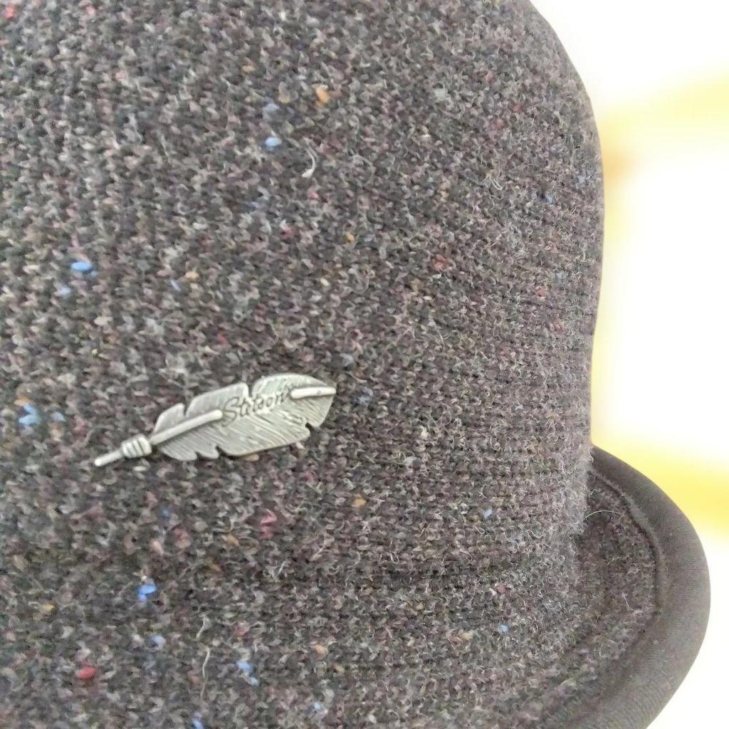 Used STETSON Stetson Tweed Folded Hat Size M Made In Japan