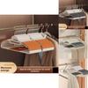 Durable Plastic Clothes Holders With Thickened Edges And Antislip Surface For Home Wardrobe