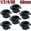 1/2/4/6X 60mm/2.36" Exhaust Pipe Car Heater Air Vent Ducting Connector Regulating Valve Flap For Webasto Diesel Parking Heater