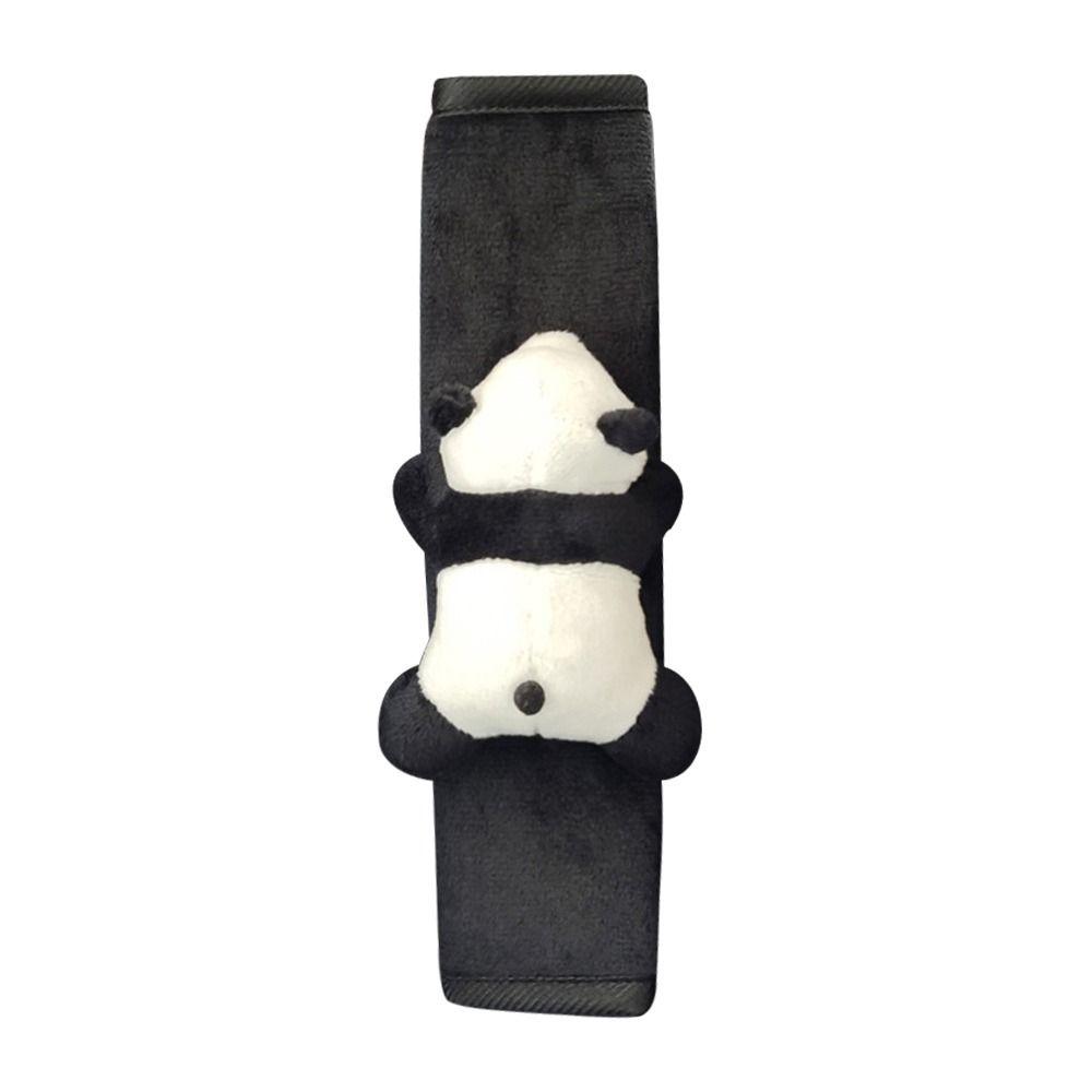 Panda Car Handbrake Handle Cover Soft Plush Car Accessories Valentine's Day Gifts