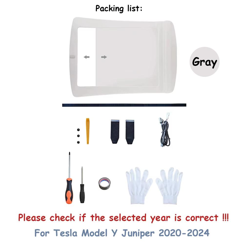 

Electric Sunshade for Tesla Model Y Juniper 2025 2026 Integrated Car Sunroof Shade Retractable Sun Visor Interior Parts