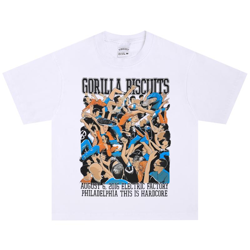Gorilla Biscuits T-Shirt, Soft Fabric Casual Daily Wear XXL