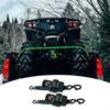 Heavy Duty Tie Down Straps High-Quality Double-Hook Ratchet Tie Down Strap Fast Locking Steel Buckle