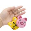 Measuring Tool Keychain Double Sided Scale Automatic Telescopic Tape Cartoon Animal Tape Measure for Child Kid Height Scale