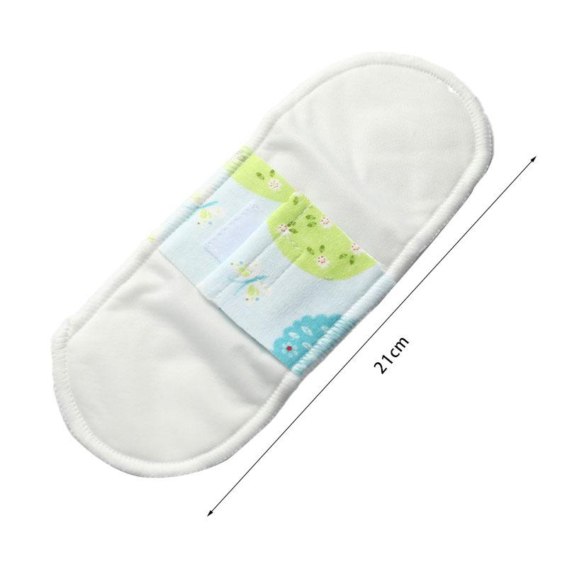 Cotton Soft Breathable Sanitary Pad Washable Sanitary Pad Panty Liner