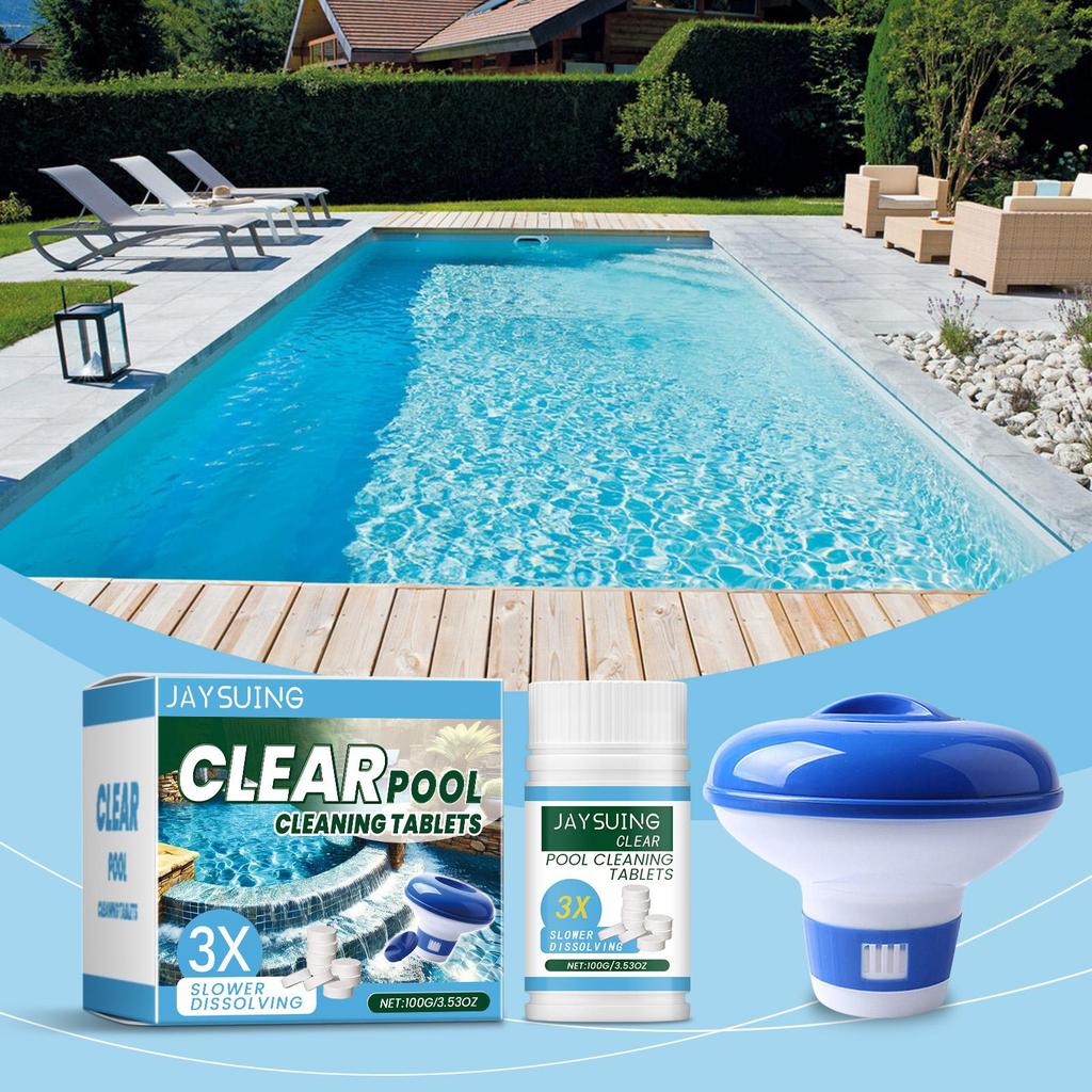 Pool Effervescent Tablets Pool Cleaning Instant Effervescent Chlorine Tablets Pool Chlorine Tablets Pool Water Treatment Tablets