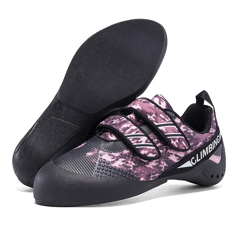 PY-1 Youth Climbing Shoes - Beginner Competition & Outdoor Bouldering 41 розовый/чёрный