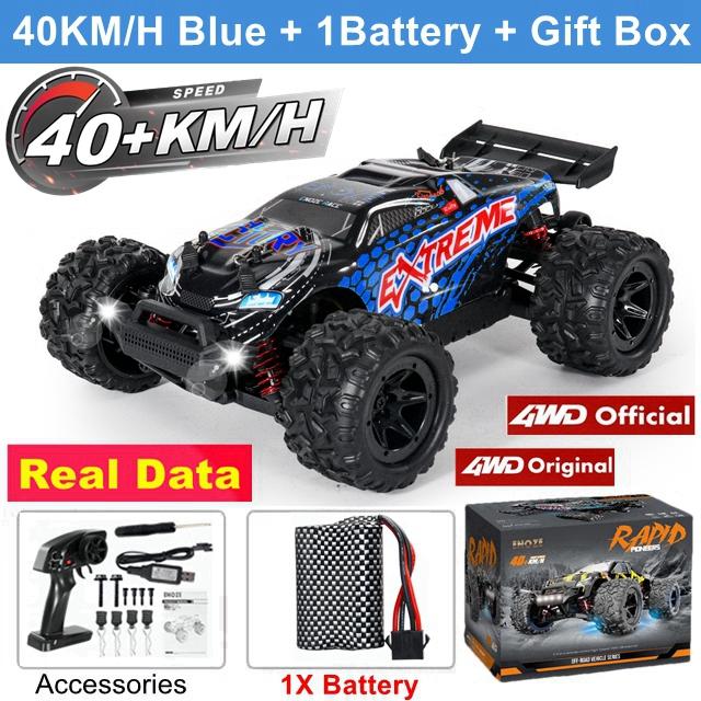 

4WD RTR Brushless High Speed Monster 4X4 All Terrain Off-Road Fast RC Car 40KM/H or 70KM/H Drift Remote Control Racing Truck
