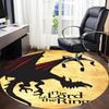 1pc The Lord of the Rings Office Round Area Rug, Under Office Chairs Bedroom Living Room Home Decor  A1022190