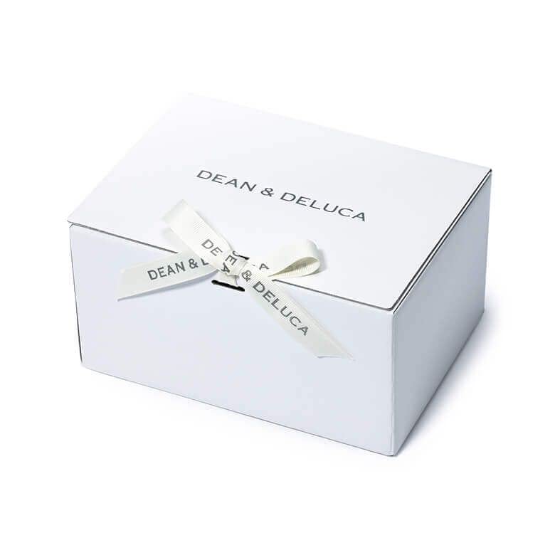 DEAN & DELUCA Double-Walled Glass Gift Set of 2, Heat-Resistant Glass Cups, Size: H89 x W88 x Diameter 88mm