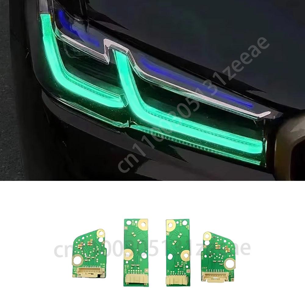 For BMW 530i 540i M550i G30 G31 M5 F90 2020-2023 DRL Style Daytime Running Lights Turn Light LED Boards Set 23508301 23508302