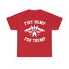 Fist Bump for Trump 2020 Short Sleeve Graphic T-Shirt, Sizes S-5XL