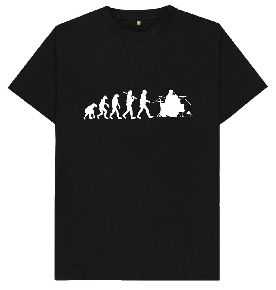 Evolution Of A Drummer Drumming Gift Drums T Shirt