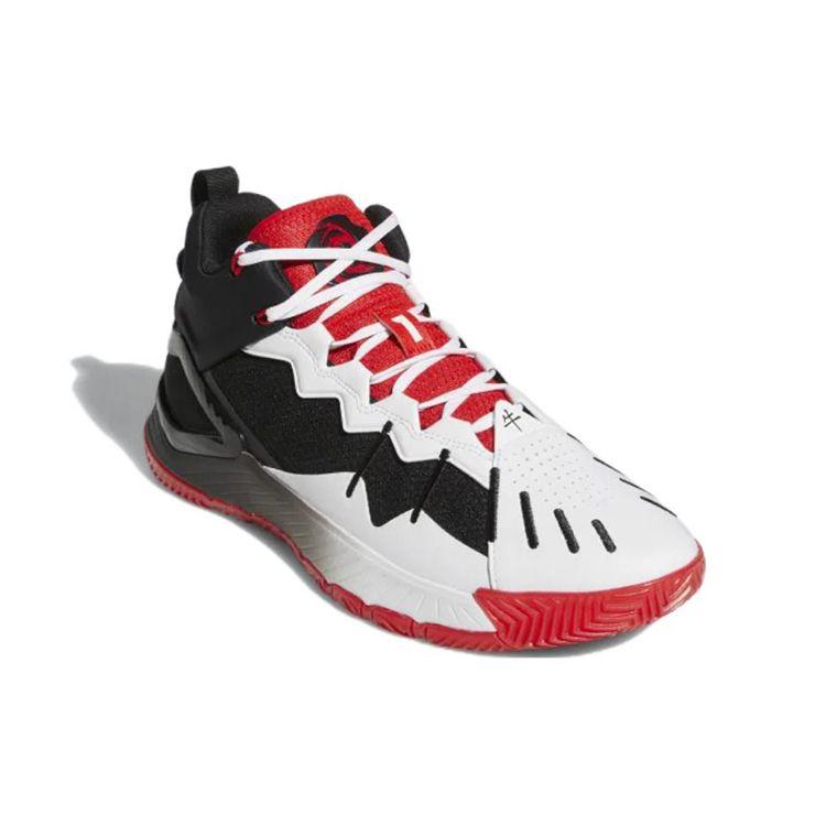 Adidas D Rose Son of Chi Chicago Men Sneakers White Vivid-Red Core-Black GW3830