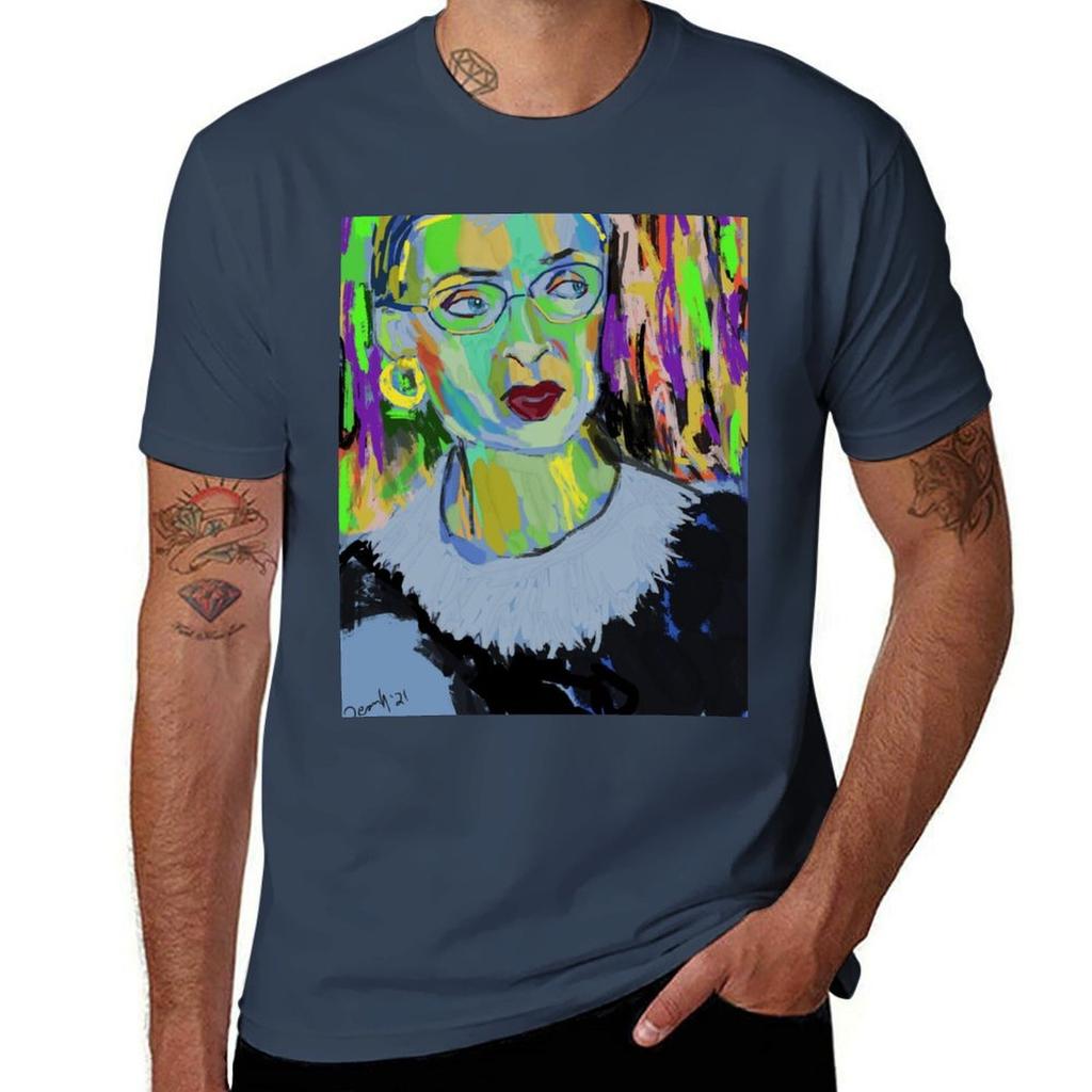 Rbg Tshirt Stylish Print Short Sleeve Tee