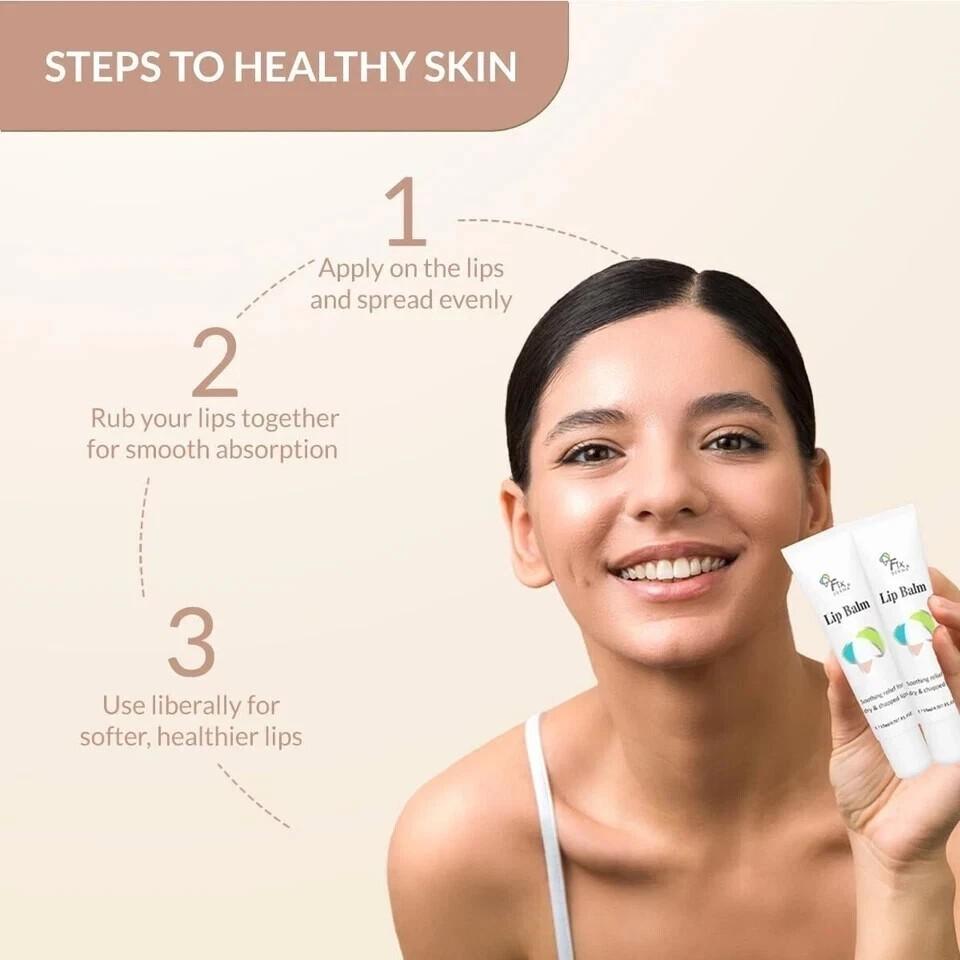 Fixderma Lip Balm with Vitamin C and Vitamin E | Lip Balm for Dark Lips 15ml