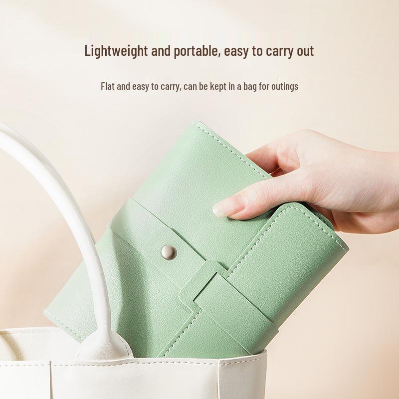 Libro Porta Orecchini da Viaggio in Pelle – Custodia Orecchini Portatile ad Alta Capacità