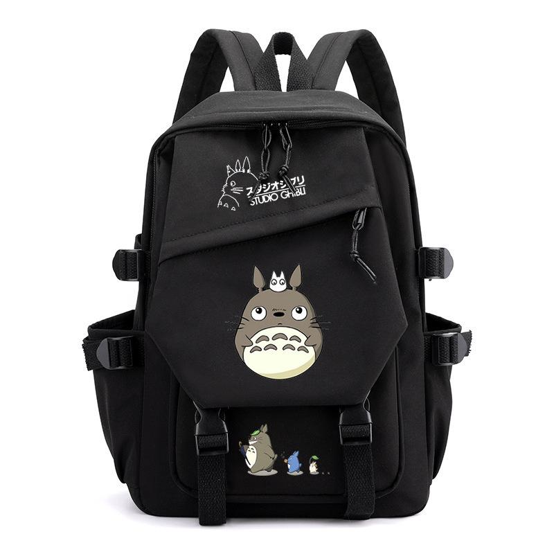 Totoro Dorado cute cartoon peripheral children's school bag spine care primary and secondary school backpack