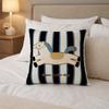 Cartoon Zodiac Horse Pillowcase Festive Soft Decorative Pillow Covers Comfortable Washable Puppy Pillowcase Bedroom