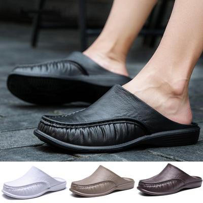 Pantofole EVA da uomo Sandali moda tinta unita Scarpe per il tempo libero Taglia 40-47