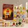 Unique Holiday Gift Emotional Support Advent Calendar, 24 Day Countdown Box with Ritualistic Unboxing Experience Inspirational Quote Acrylic Pendants,