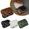 For Lumix Tz99/Zs99 PU Leather Protective Case TraveL Camera Bag Camera Foreskin Cover Protective Cover Base Perforated Shell