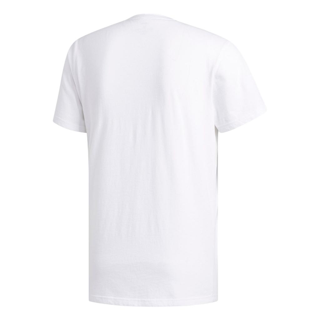 Adidas T Shirts Men's White Crew Neck Moderate FL4862