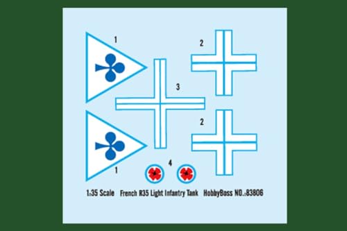 Hobby Boss 1/35 Fighting Vehicle Series French Light Tank Renault R35 Plastic Model 83806