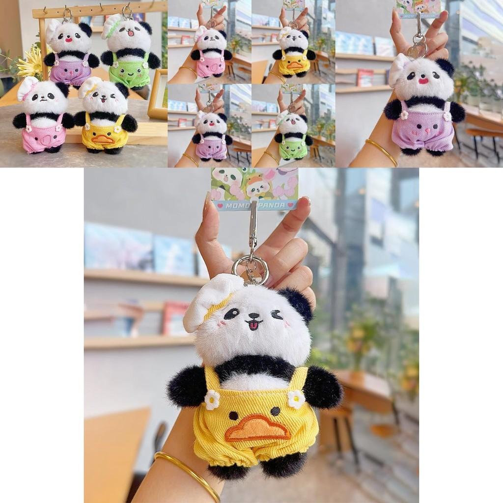 Chef Panda Plush Keychain With Cartoon Design For Kids And Gift Giving