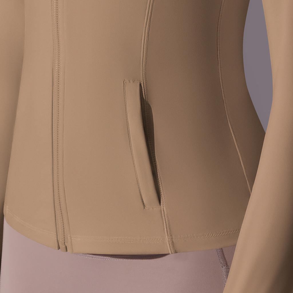 Outdoor Sun Protection Clothes, Tight Fitting Sports Running Fitness Tops, Yoga Clothes, UV Resistant Breathable Hooded Zipper Jacket