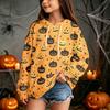 Kids' Casual Halloween Print Pullover Hoodie Sweatshirt for Everyday Wear
