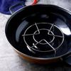 New Multifunctional Steamer Three-legged Low-leg Thickened Kitchen Rack Microwave Steamer Round Steamer Stainless Steel