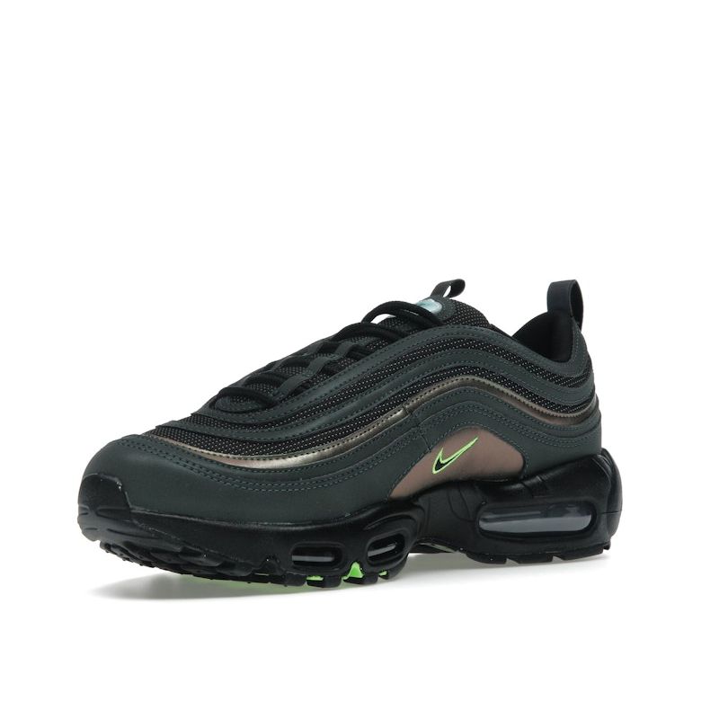 Nike Air Max 95/97 University of Oregon - Thunder PE Men Sneakers Black Multi Electric-Green II1711-900