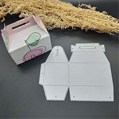 Geschenkverpackung Box Scrapbooking Metall Stanzformen Schablonen für DIY Album Papier Karte Dekor