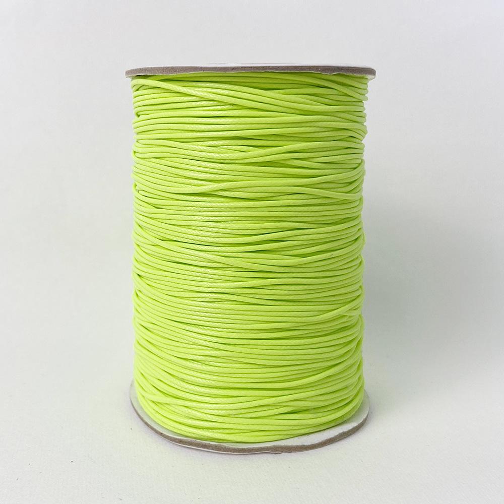 1mm Korean Waxed Rope: Jewelry & Pendant Necklace/Braided Bracelet with PU Leather