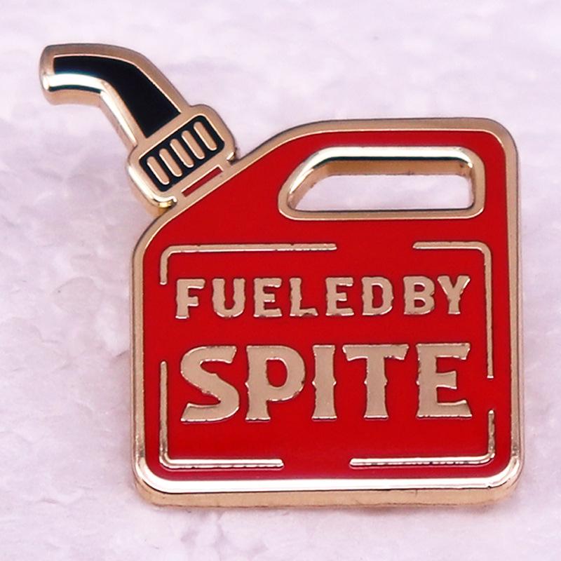 

Fuel Tank Enamel Brooch