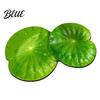 Green Leaf Floor to Clean Irregular Shaped 3D Rug Mat Realistic Anti Easy Slip Doormat