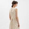Wednesday Delight Wd_Garden Floral Sleeveless Dress_Ivory