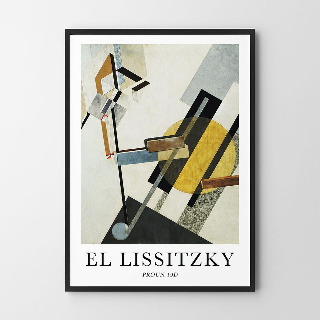 Poster Posters El Lissitzky Abstraction